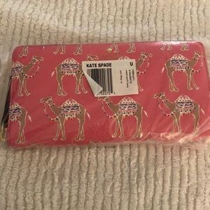 NWT kate spade camel Lacey